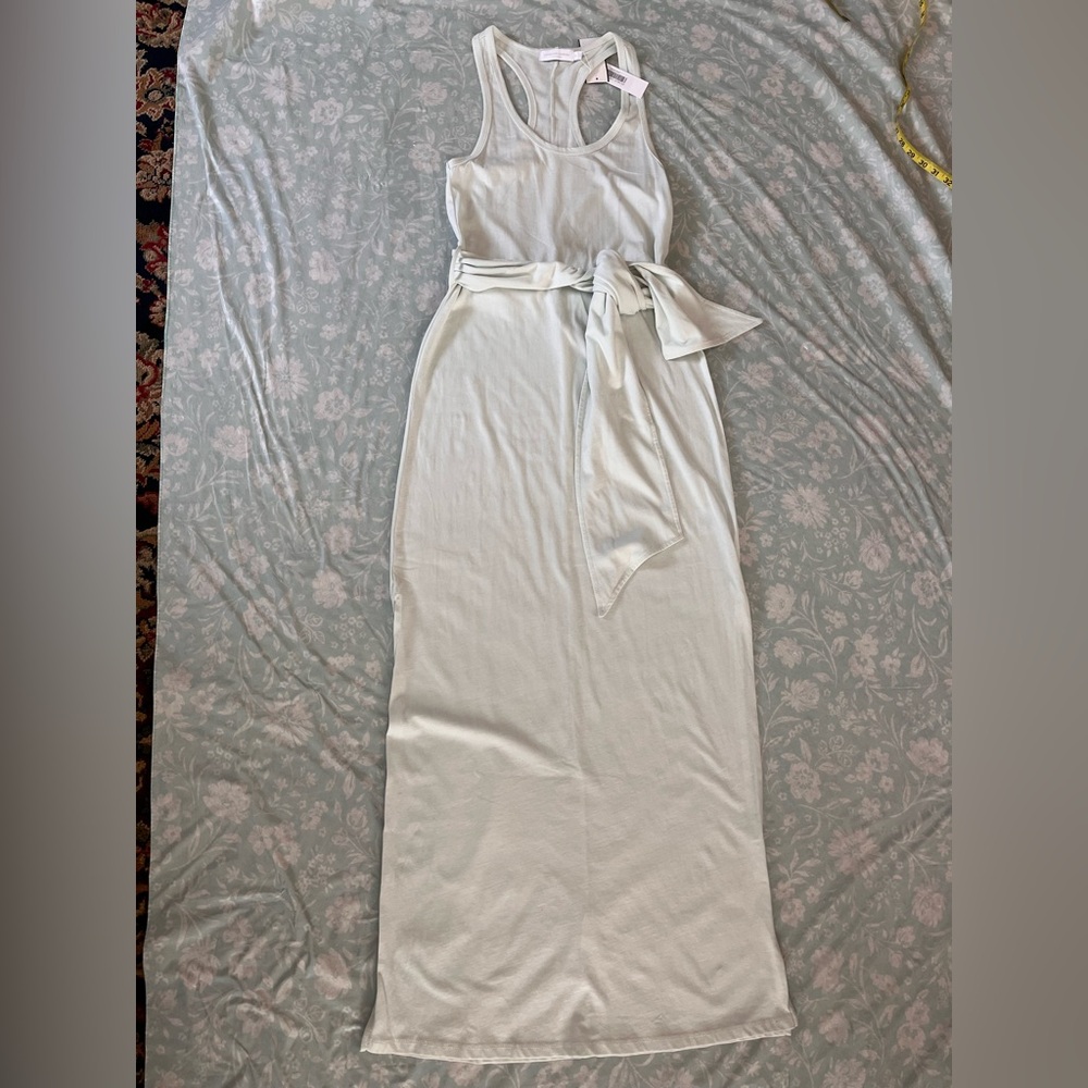 Jonathan Simkhai Soft Powder Blue Maxi Dress NWT Size Small